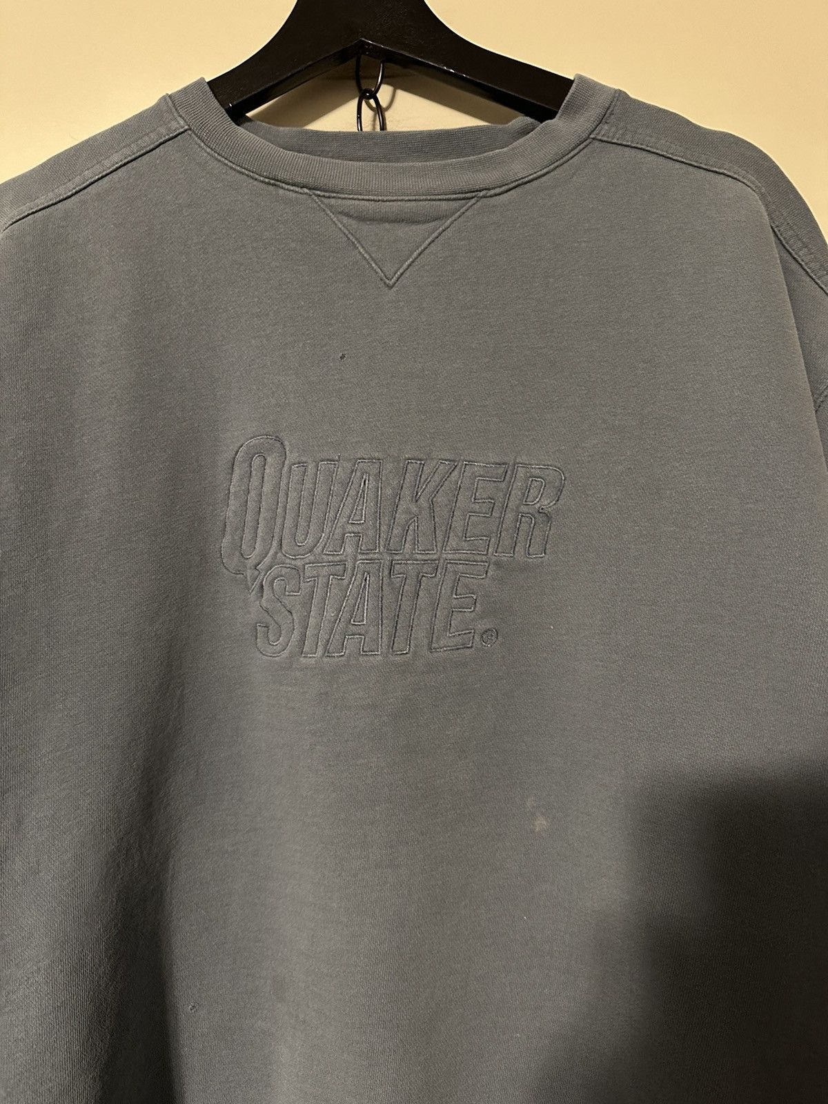 Vintage Vintage Quaker State Tonal Logo Crewneck Large Size US L / EU 52-54 / 3 - 4 Thumbnail