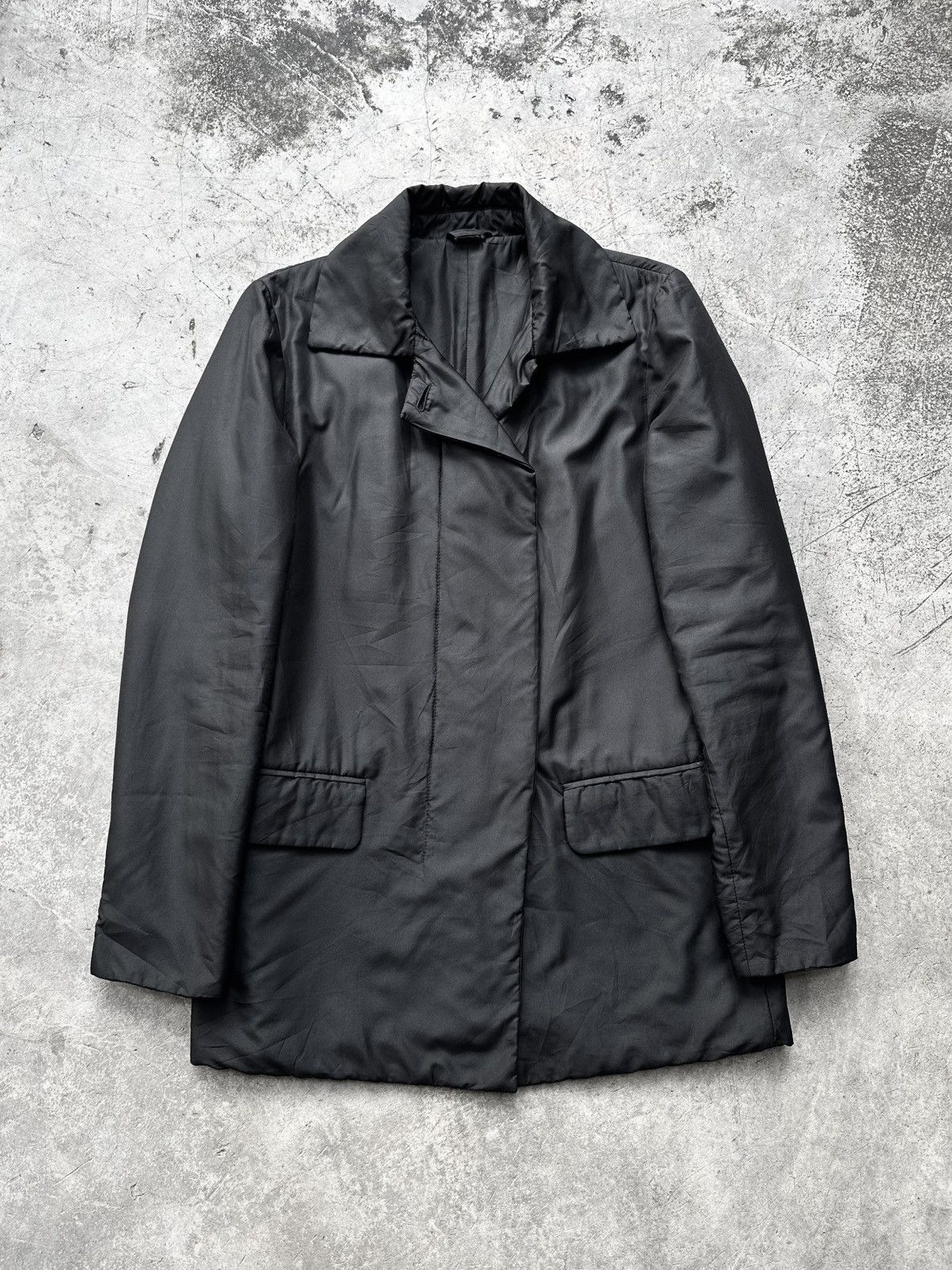 Helmut Lang SS00 Black Nylon Work Jacket Size US S / EU 44-46 / 1 - 2 Thumbnail