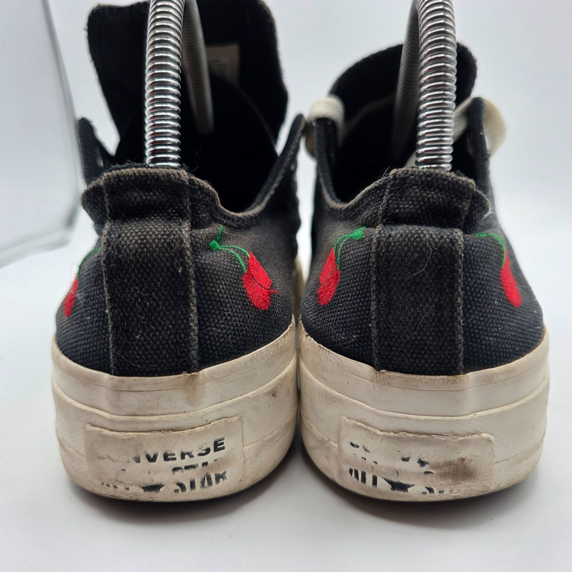 Converse Converse Chuck Taylor AS Cherries Platform Womens Size 8 Bla Size US 8 / IT 38 - 4 Thumbnail