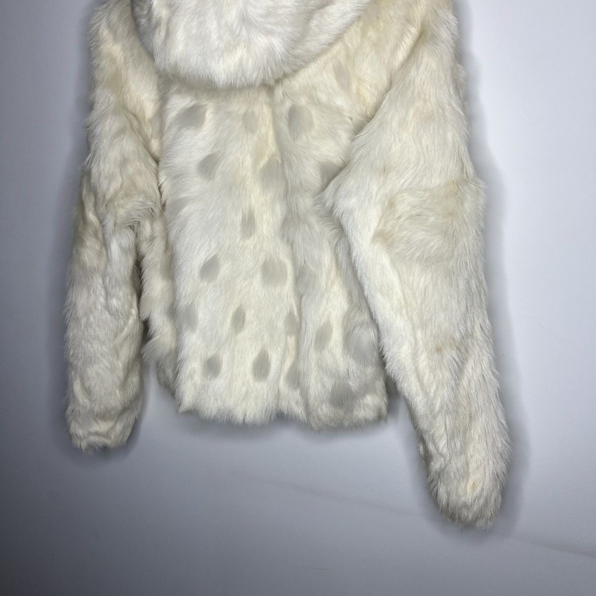 Morgan De Toi Morgan De Tou Vintage Fur Cropped Bomber Jacket RARE Size S / US 4 / IT 40 - 12 Thumbnail