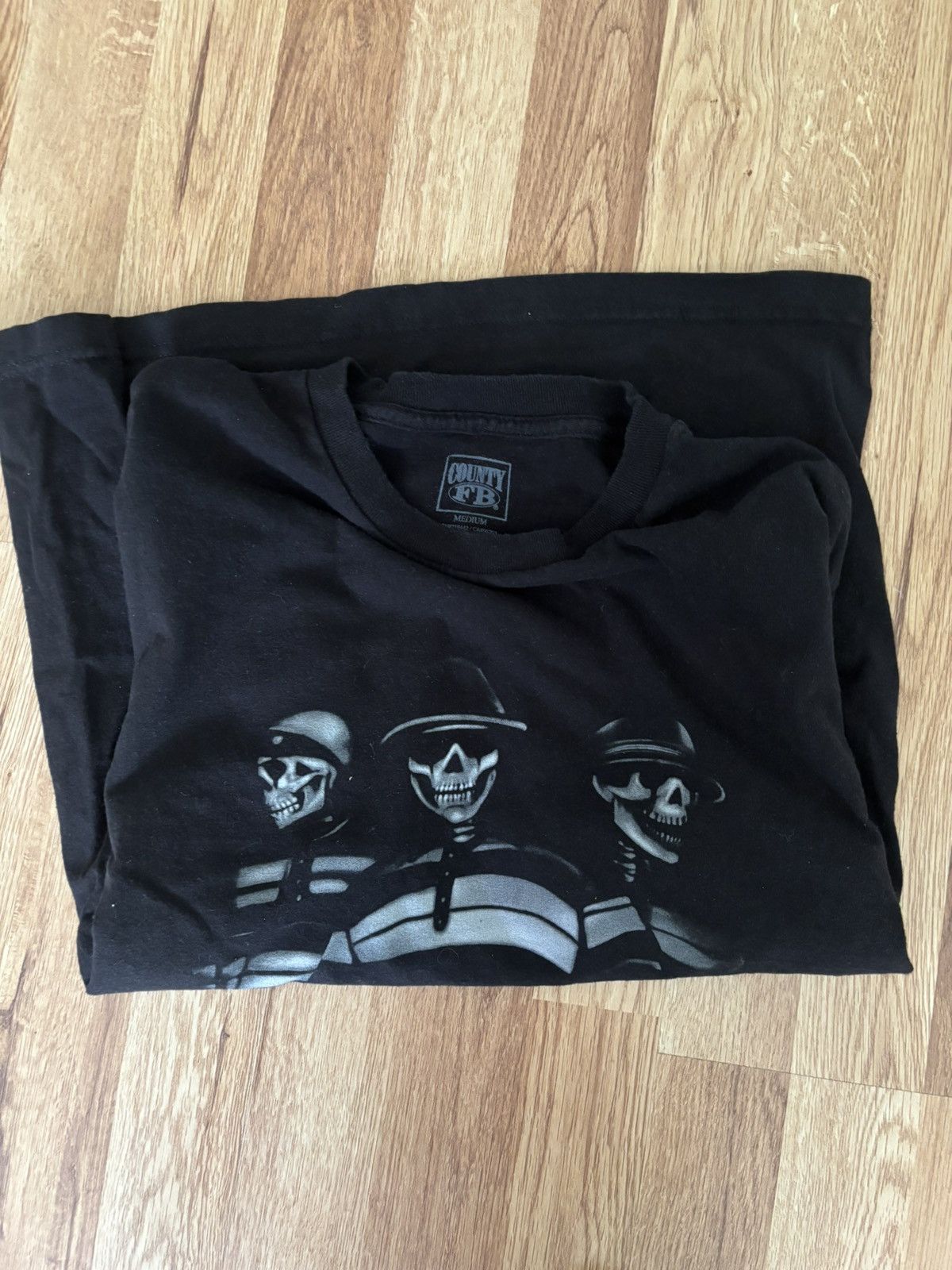 Other Airbrush FB COUNTY Chicano Tee Size US M / EU 48-50 / 2 - 2 Thumbnail