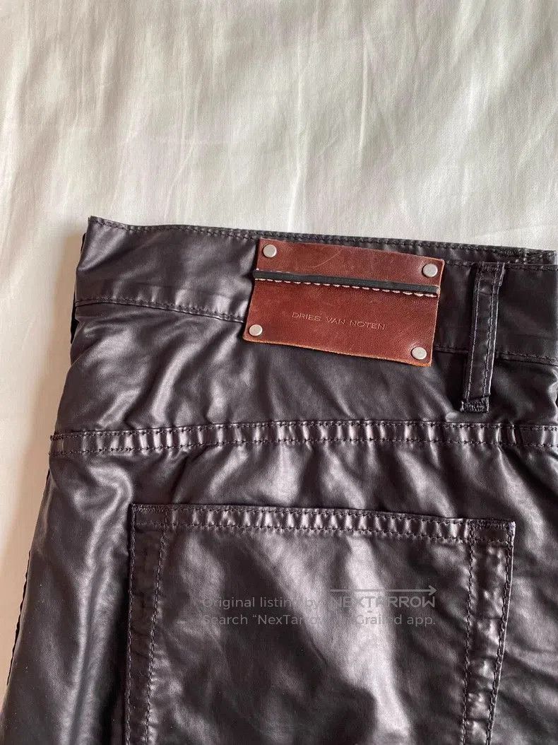 Dries Van Noten Dries Van Noten Faux Leather Pants. Size US 32 / EU 48 - 2 Thumbnail