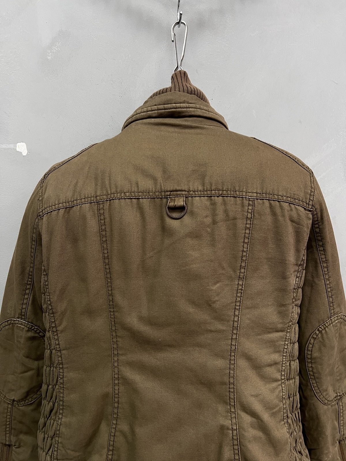 Junya Watanabe Brown washed distressed canvas jacket zipper Watanabe style Size US XL / EU 56 / 4 - 8 Thumbnail