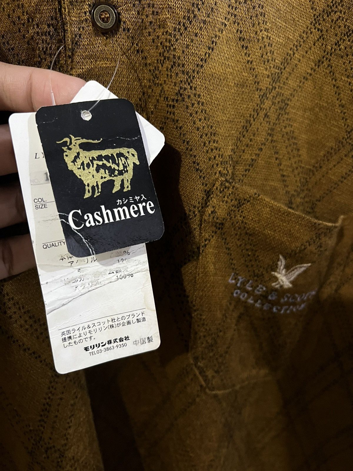 Lyle & Scott LYLE & SCOTT COLLECTION LUXURY VIRGIN CASHMERE szL Size US L / EU 52-54 / 3 - 4 Thumbnail