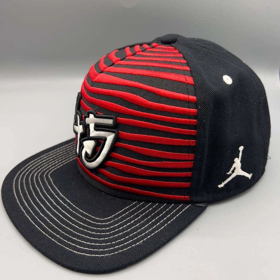 Jordan Brand Air Jordan 10 Hat Men Baron 45 Jumpman Snap Back Cap Men Size ONE SIZE - 4 Thumbnail