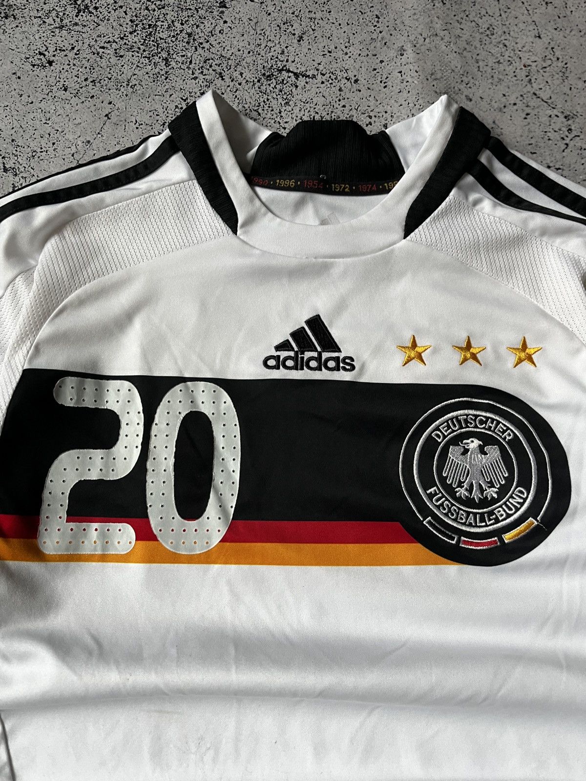 Adidas Vintage Adidas Germany Soccer Jersey Podolski Bloke Core Size US S / EU 44-46 / 1 - 2 Thumbnail