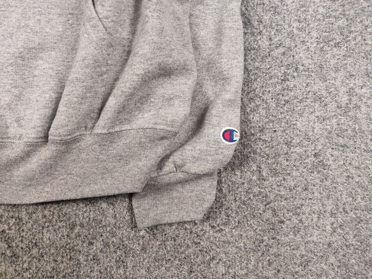 Champion Vintage 90's Champion Penn State Logo Gray Blank Hoodie Size US M / EU 48-50 / 2 - 10 Thumbnail