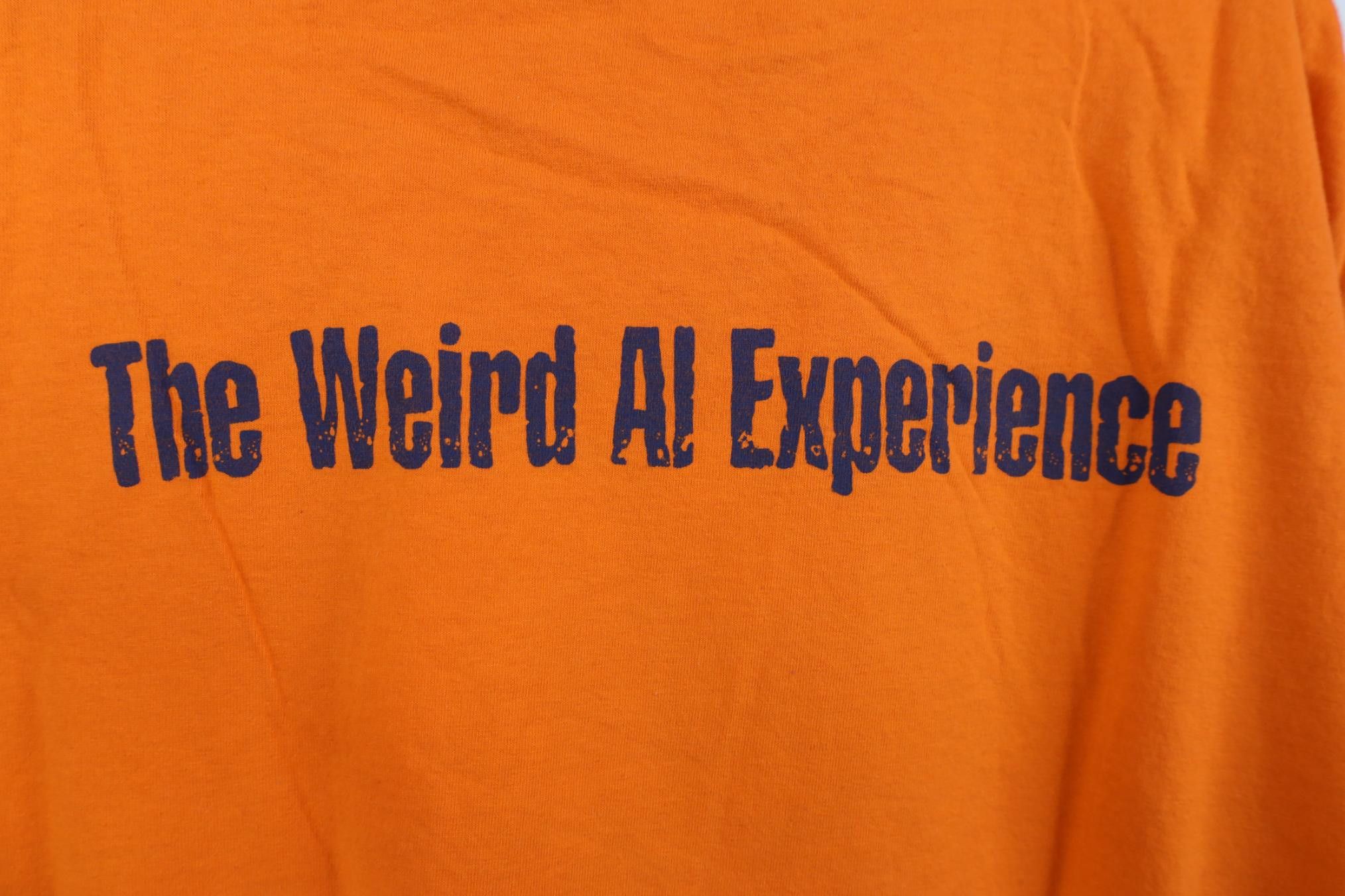 Vintage Vintage 90s Y2K The Weird Al Experience Al Yankovic T-Shirt Size US XL / EU 56 / 4 - 10 Thumbnail