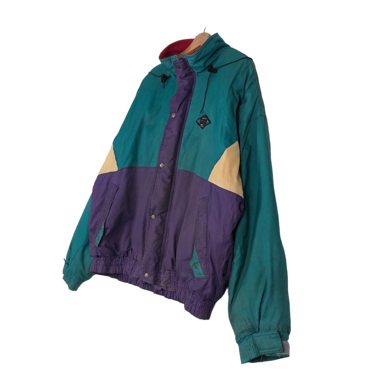 Japanese Brand 🔥Multi Colour Biker Jacket Sohshin Parachute Cargo Pockets Size US L / EU 52-54 / 3 - 2 Thumbnail