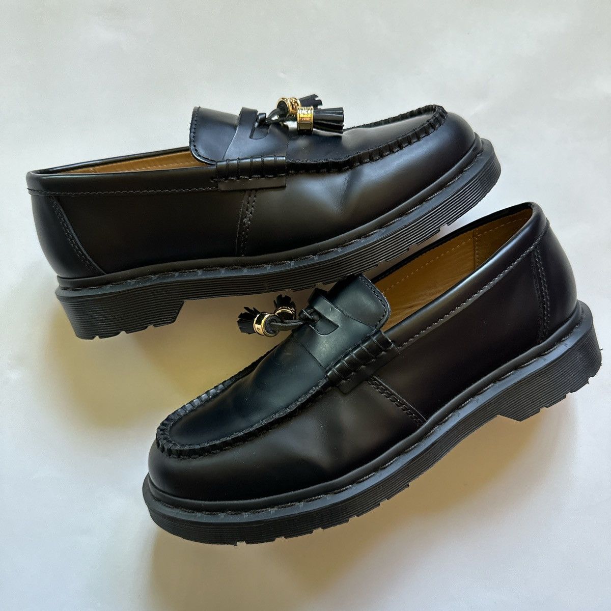 Supreme Supreme x Dr Martens - Penton tassel loafer Black US 8.0 | Grailed