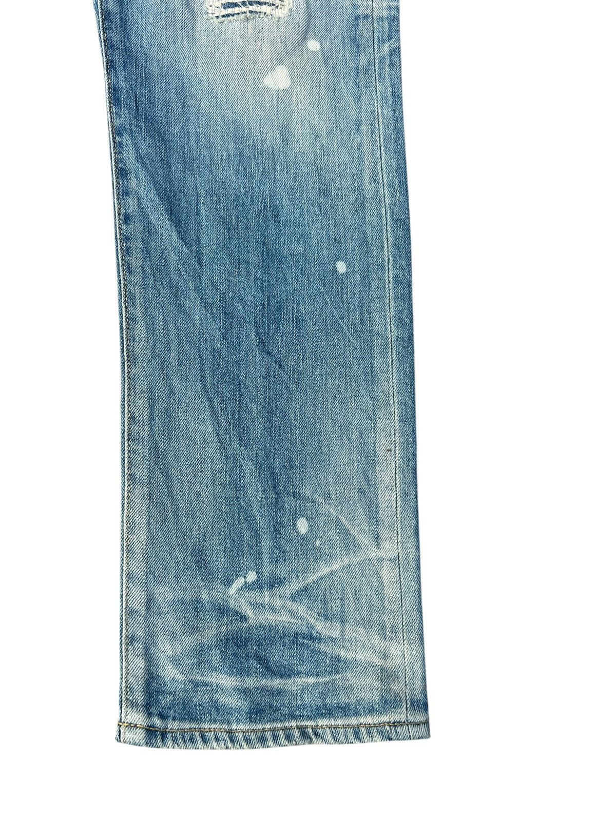 Japan Blue Jeans Dirty Mud Japan Blue Distressed Denim Stretch Sun Set Jeans Size US 32 / EU 48 - 12 Thumbnail