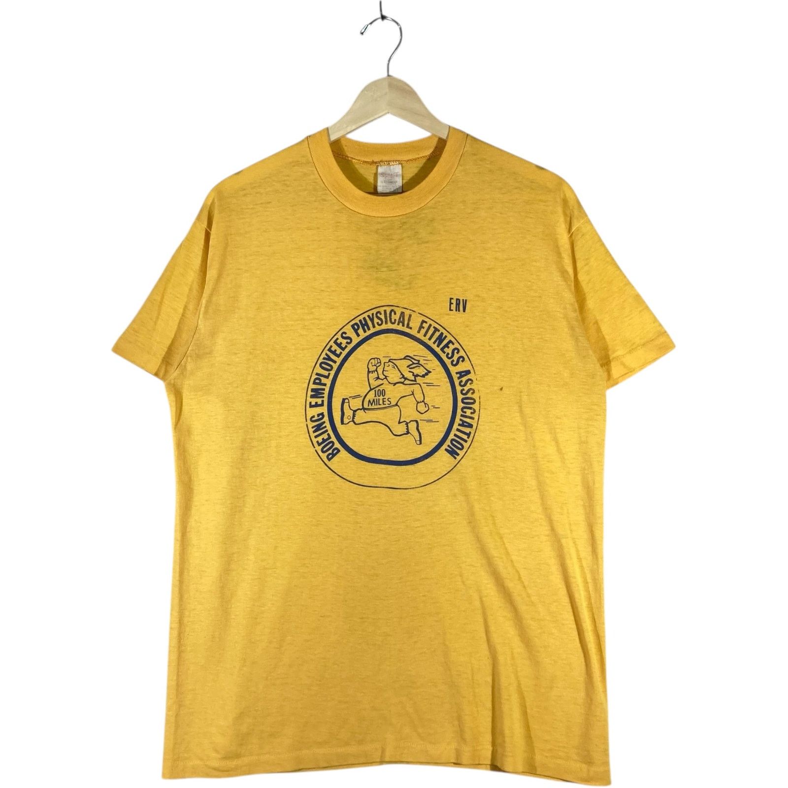 Vintage Vintage Boeing Employees Fitness Tee XL Size US XL / EU 56 / 4 - 1 Thumbnail