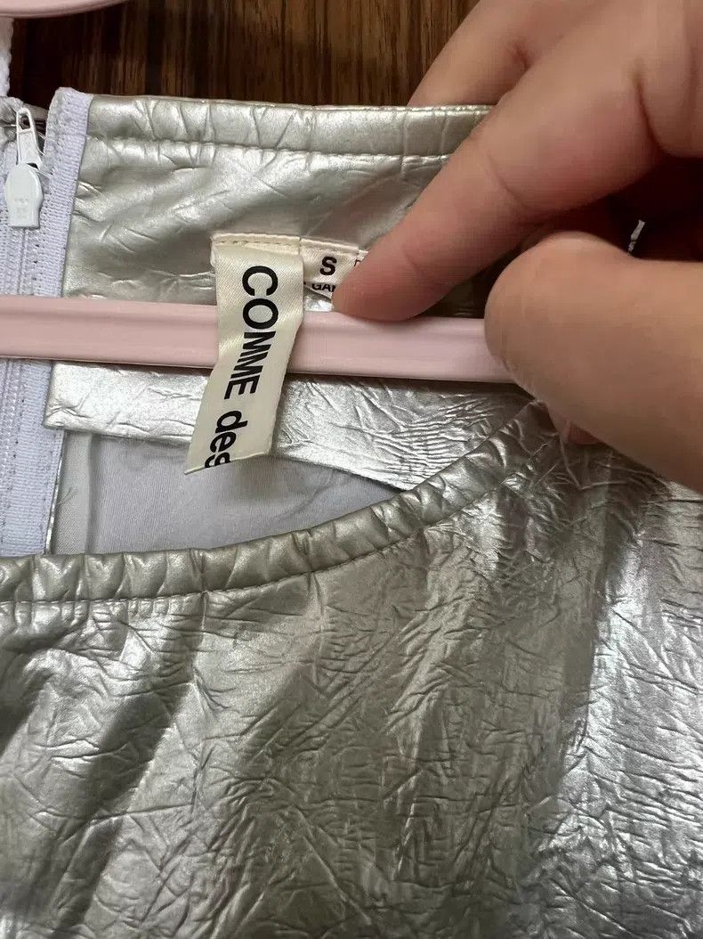 Comme des Garcons Comme Des Garcons Silver Dress Size S / US 4 / IT 40 - 3 Thumbnail