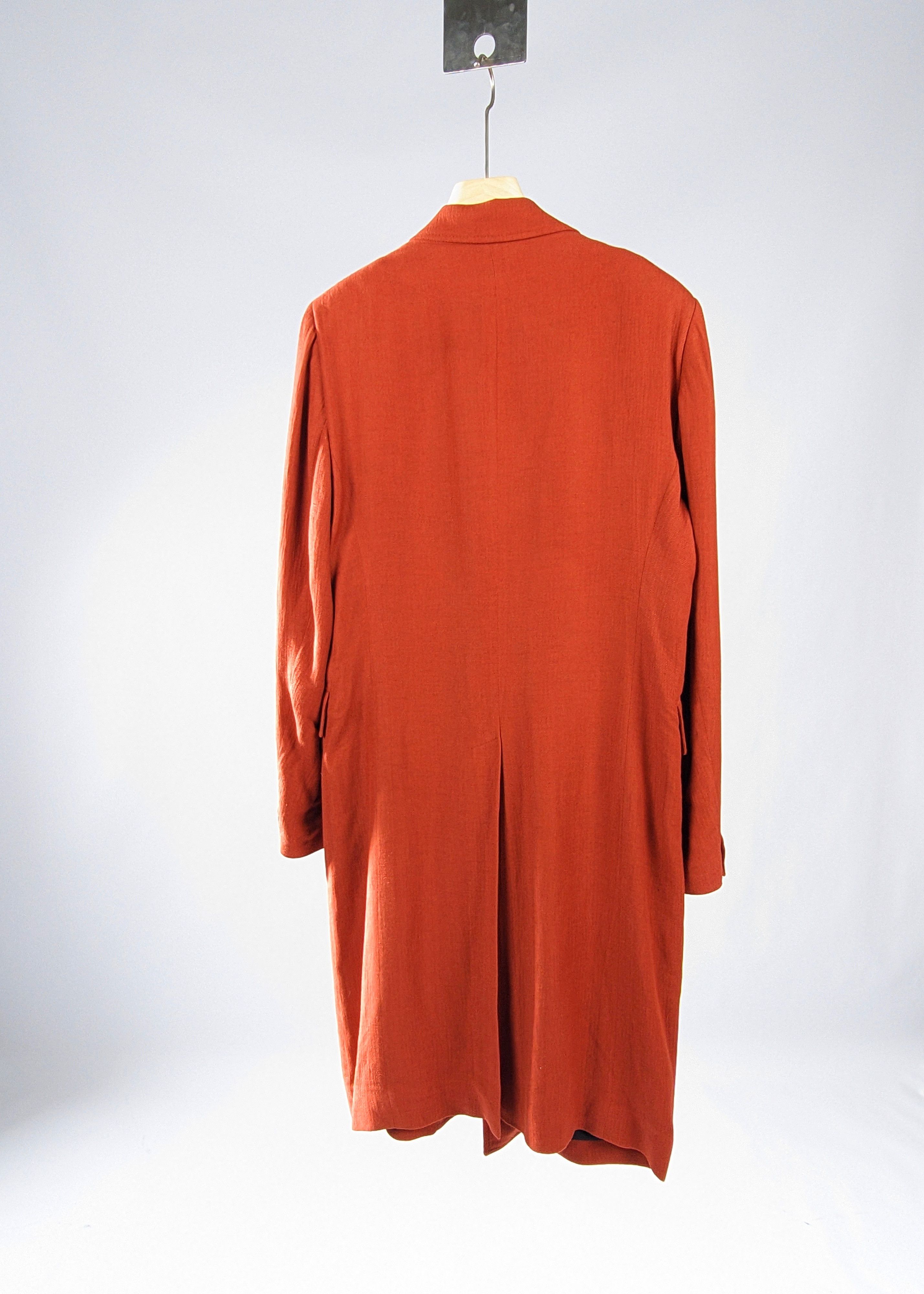 Ann Demeulemeester Ann Demeulemeester coat Size US L / EU 52-54 / 3 - 3 Thumbnail