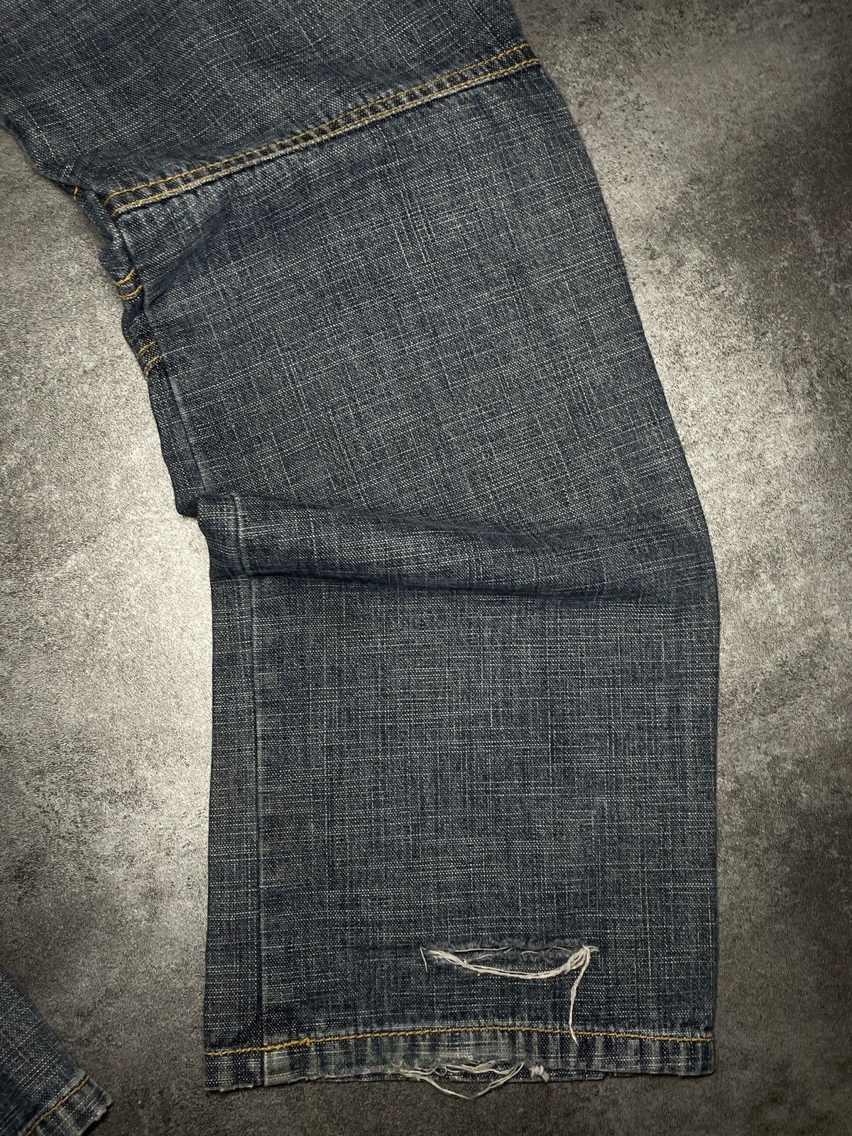 Vintage 🔥RARE🔥Vintage Y2K Denim Wide Pants Rare Hype Streetwear Size US 32 / EU 48 - 16 Thumbnail