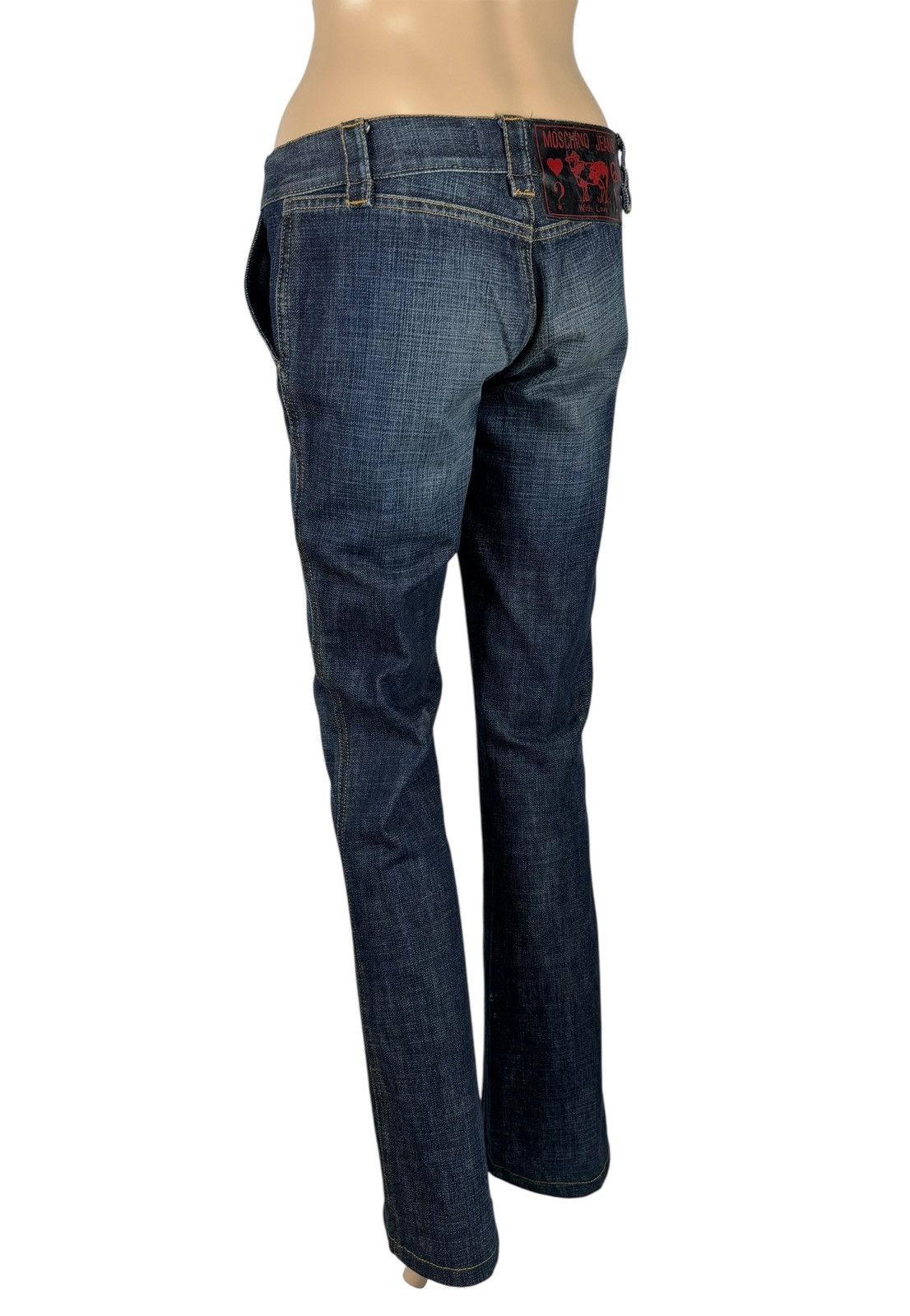 Moschino × Vintage Moschino Vintage Jeans Flared 90s size 34 Size 25" / US 0 / IT 36 - 8 Thumbnail