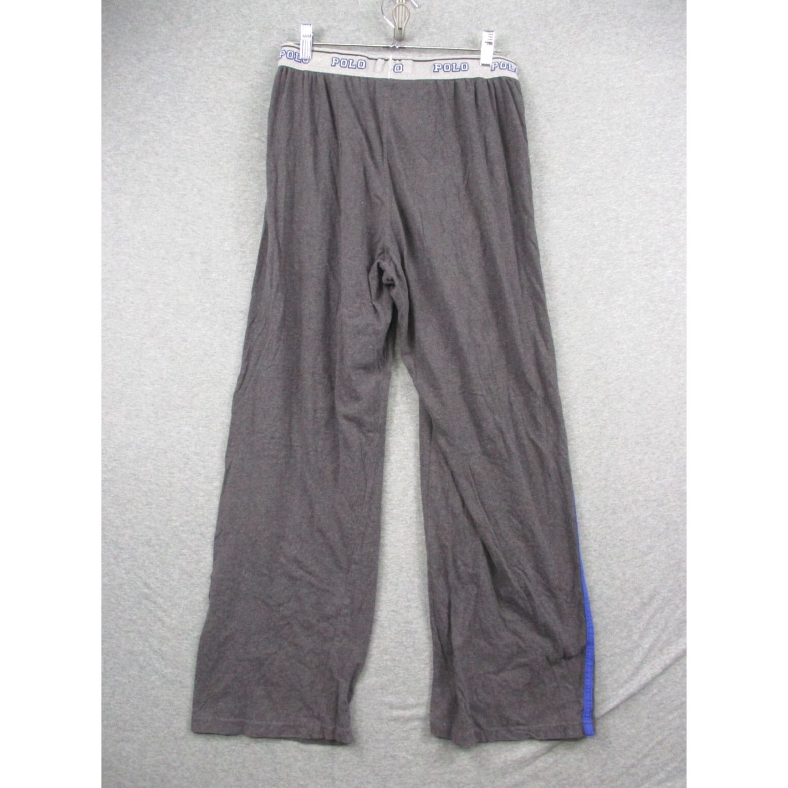 Polo Ralph Lauren Polo Ralph Lauren Medium Men Sleep Pants Gray Stripe Size US M / EU 48-50 / 2 - 5 Thumbnail