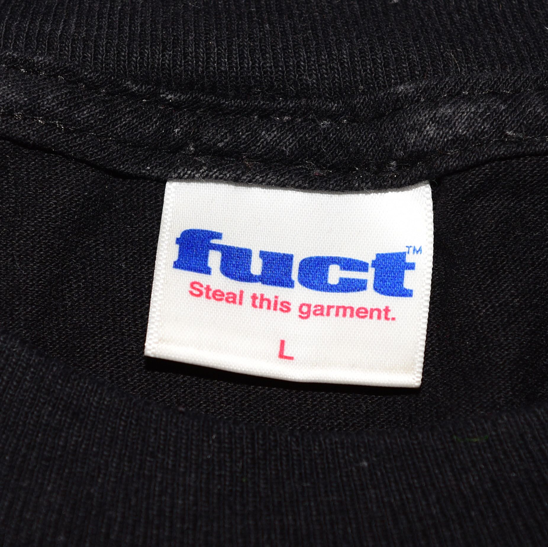 FUCT FUCT Chrome Oval Parody Tee Size US L / EU 52-54 / 3 - 2 Thumbnail