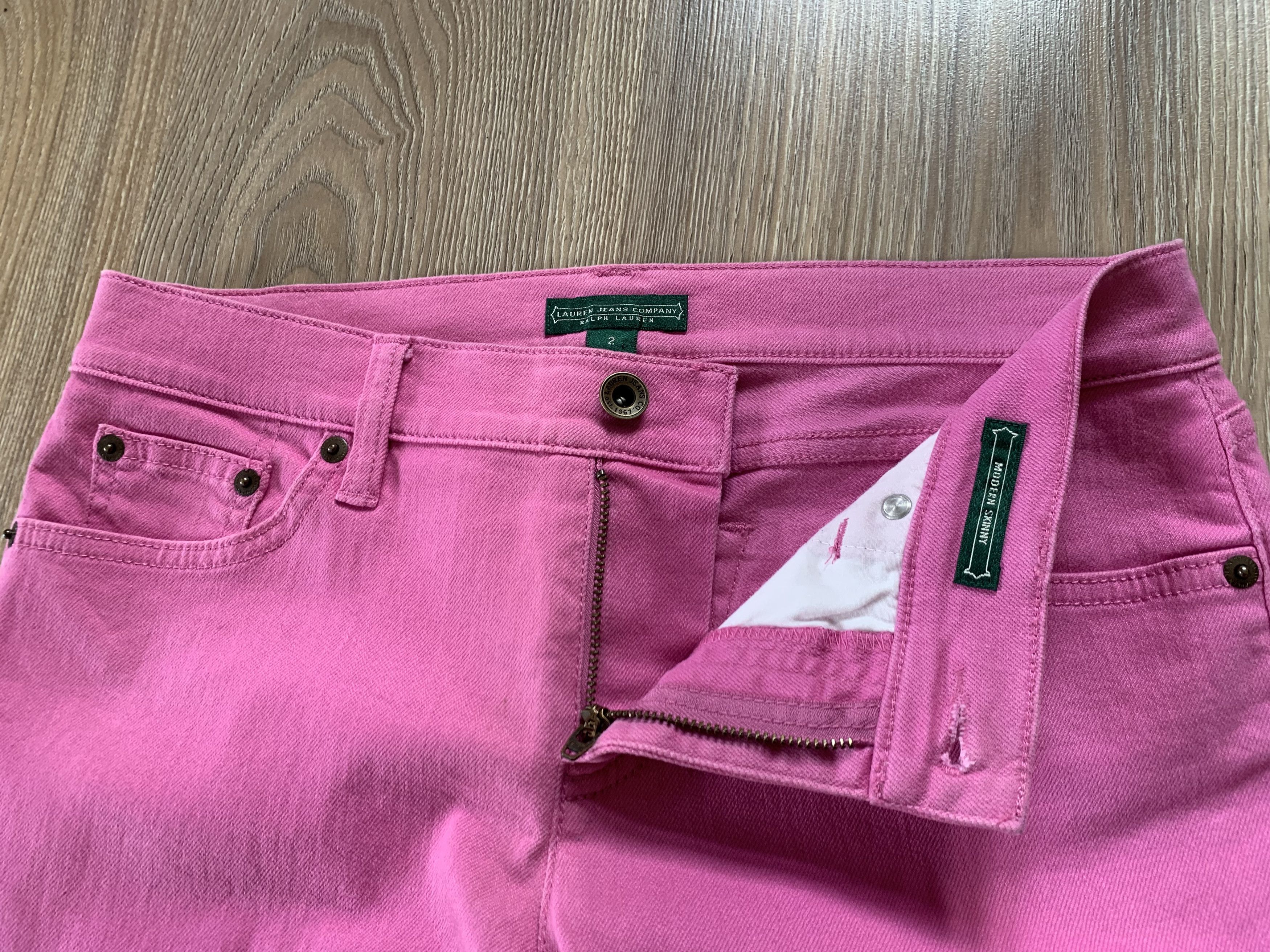 Lauren Ralph Lauren × Ralph Lauren Lauren Jeans Company Vintage Pink Jeans Size 30" / US 8 / IT 44 - 6 Thumbnail
