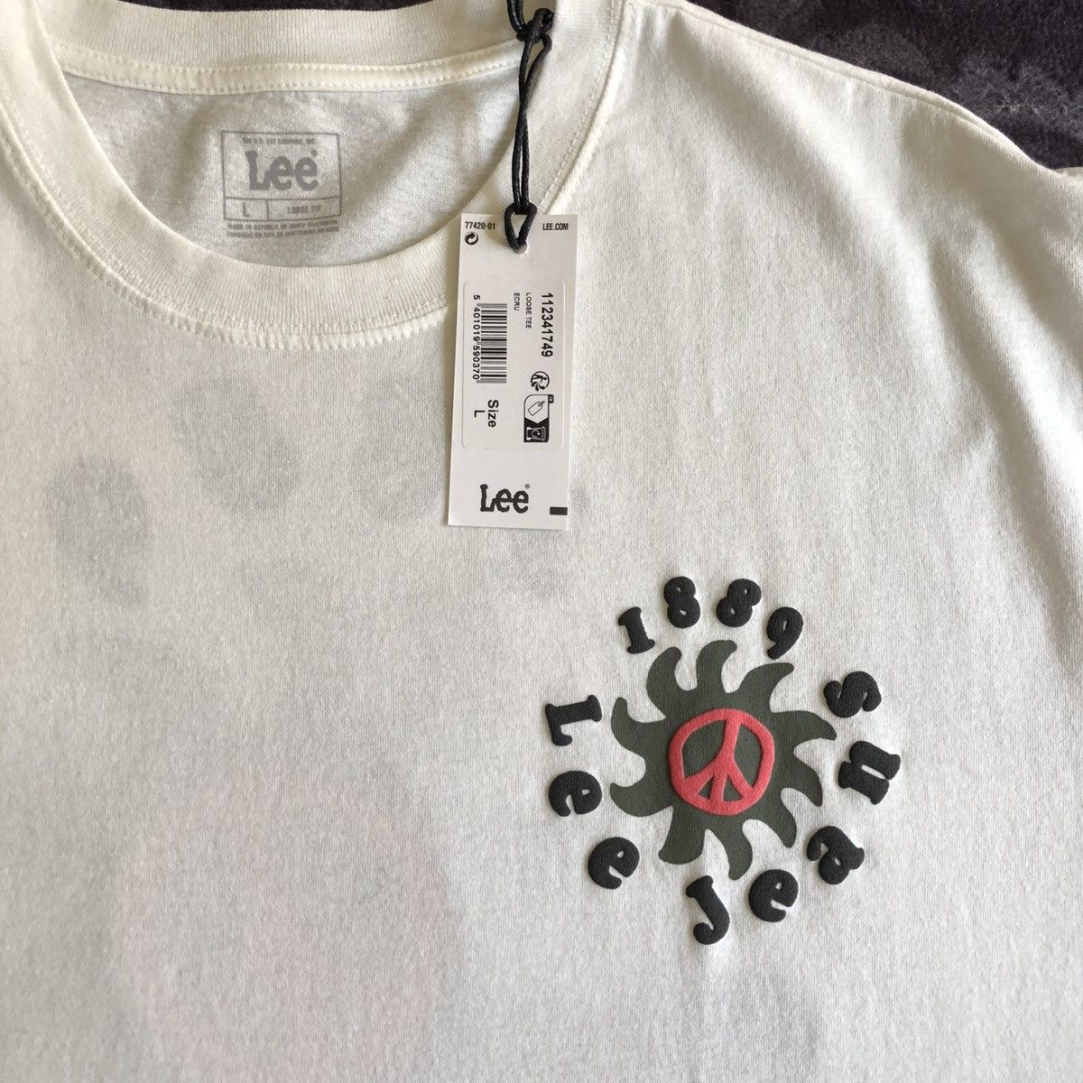 Lee Lee Loose Print Tee Size US L / EU 52-54 / 3 - 2 Thumbnail