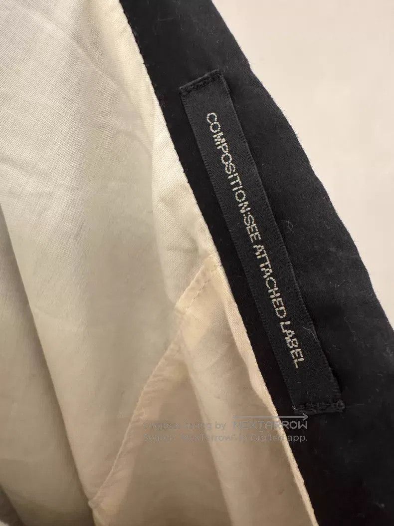 Yohji Yamamoto Yohji Yamamoto size 1 Black and white lining suits Size 36R - 5 Thumbnail