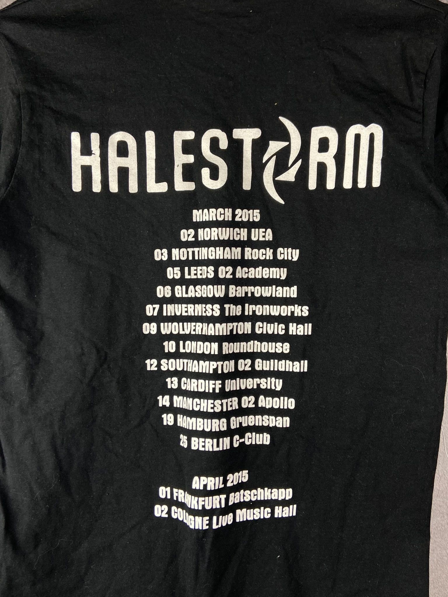 Gildan Halestorm t-shirt S black bandtee Size US S / EU 44-46 / 1 - 5 Thumbnail
