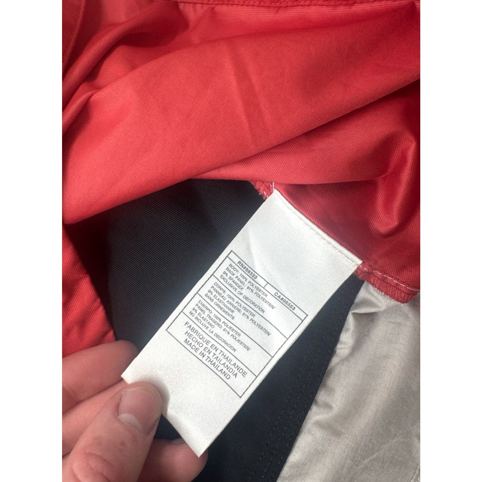 Nike VINTAGE Nike ACG Outer Layer 3 Jacket Windbreaker Regular Size Small Red Nylon Lightweight Full Zip Adults Mens Size US S / EU 44-46 / 1 - 7 Thumbnail