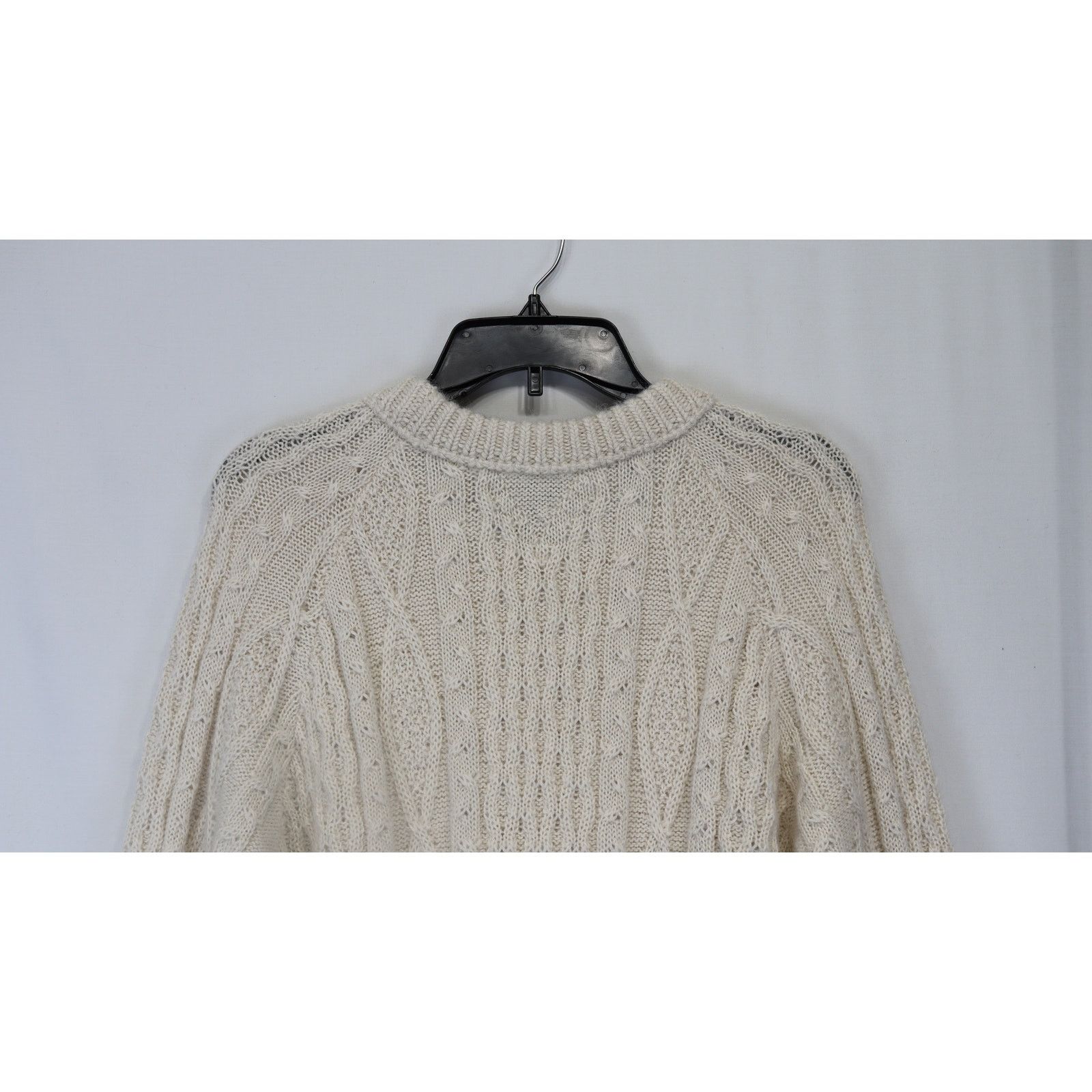 Bottega Veneta o1rshd1 MW Alpaca Aran Knitwear Sweater in Bone Size US L / EU 52-54 / 3 - 7 Thumbnail