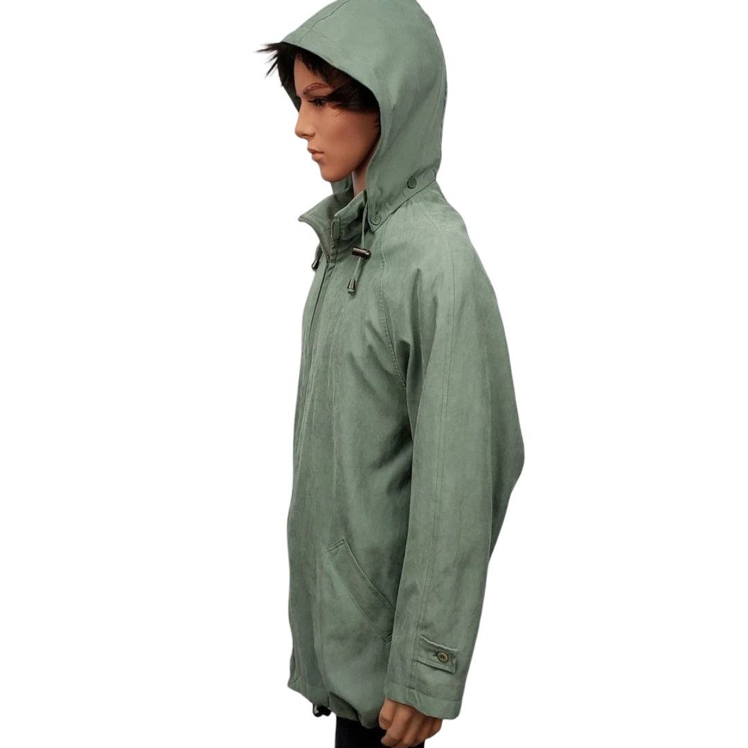 London Fog London Fog Removable Hood Windbreaker Jacket Zip Up XL Size US XL / EU 56 / 4 - 8 Thumbnail