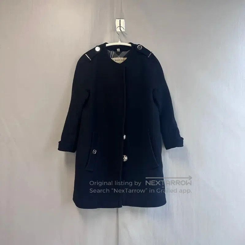 Burberry Burberry Women's Black Wool Coat M Size. Size M / US 6-8 / IT 42-44 - 1 Thumbnail