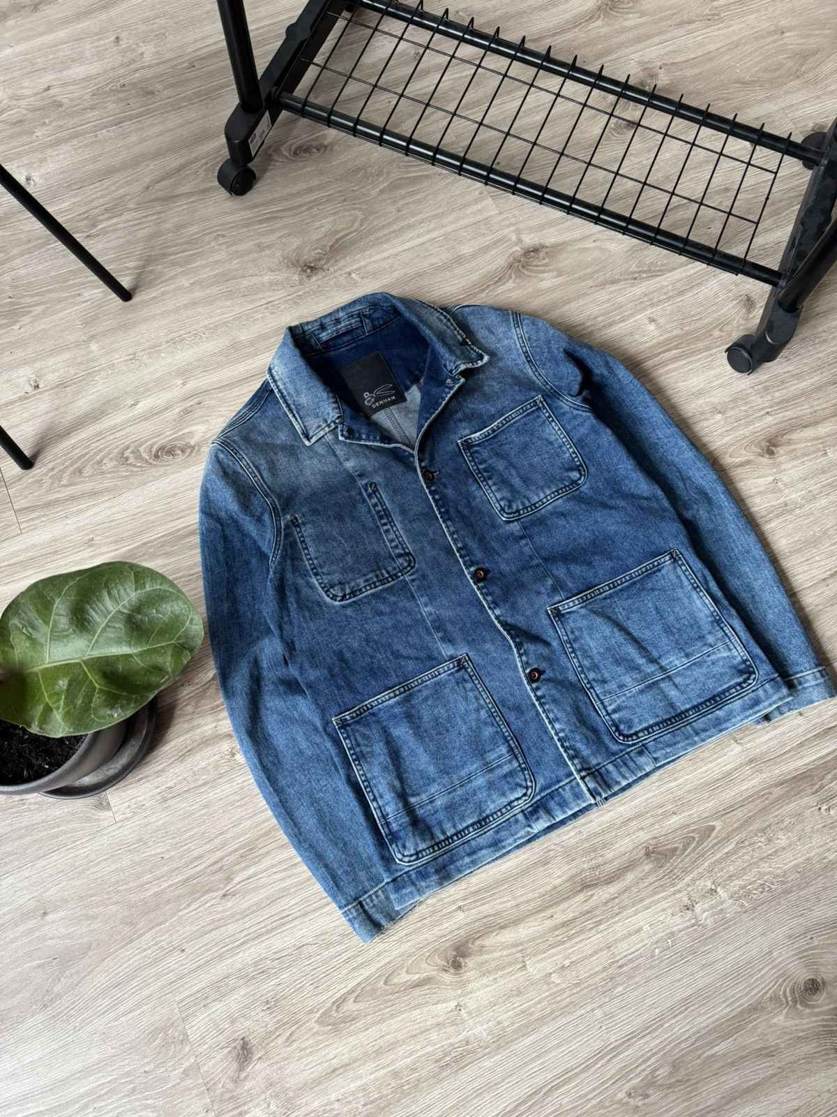 DENHAM Denham Japanese Style Denim Jacket Size US M / EU 48-50 / 2 - 2 Thumbnail