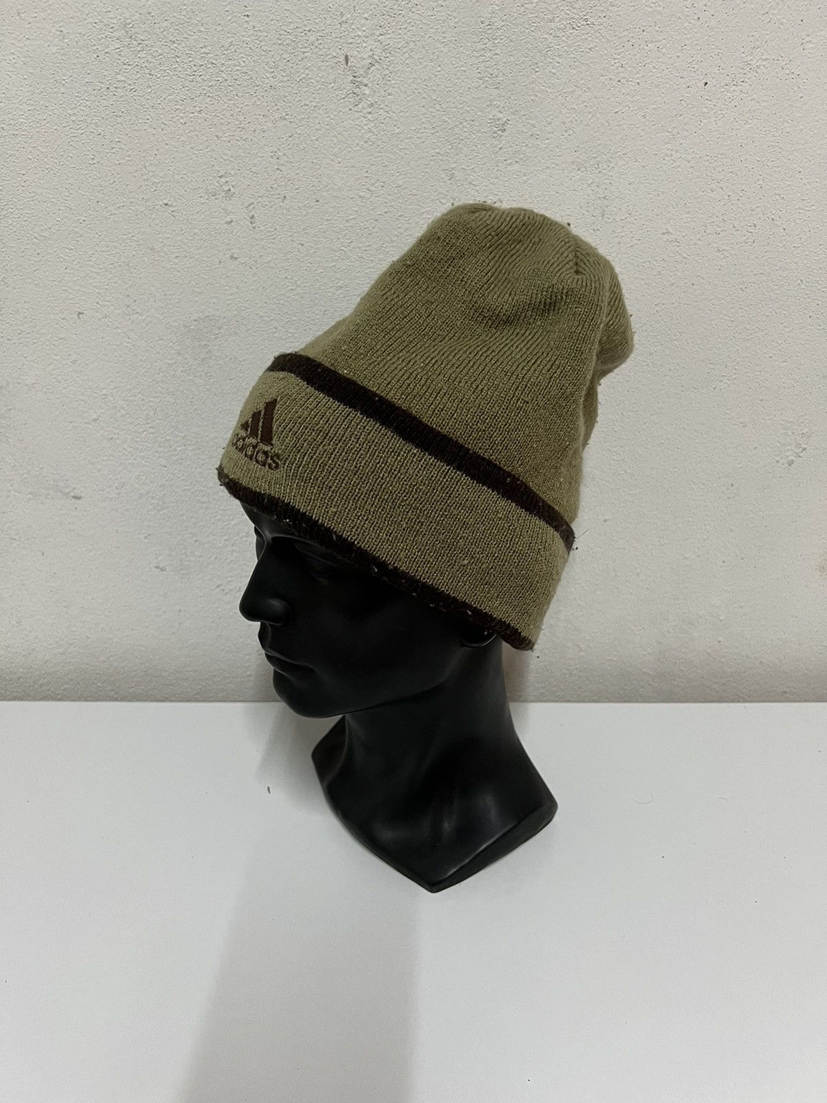 Adidas Vintage Adidas Beanie Hats Size ONE SIZE - 3 Thumbnail