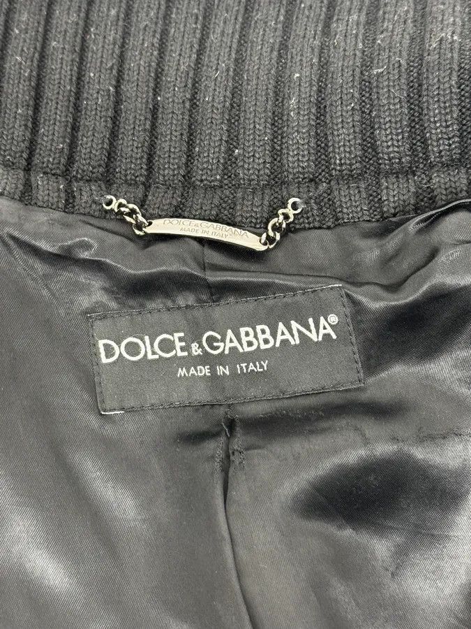 Dolce & Gabbana 2000s Dolce & Gabbana Multi-Zip Black Leather Distressed Jacket Size US M / EU 48-50 / 2 - 11 Thumbnail