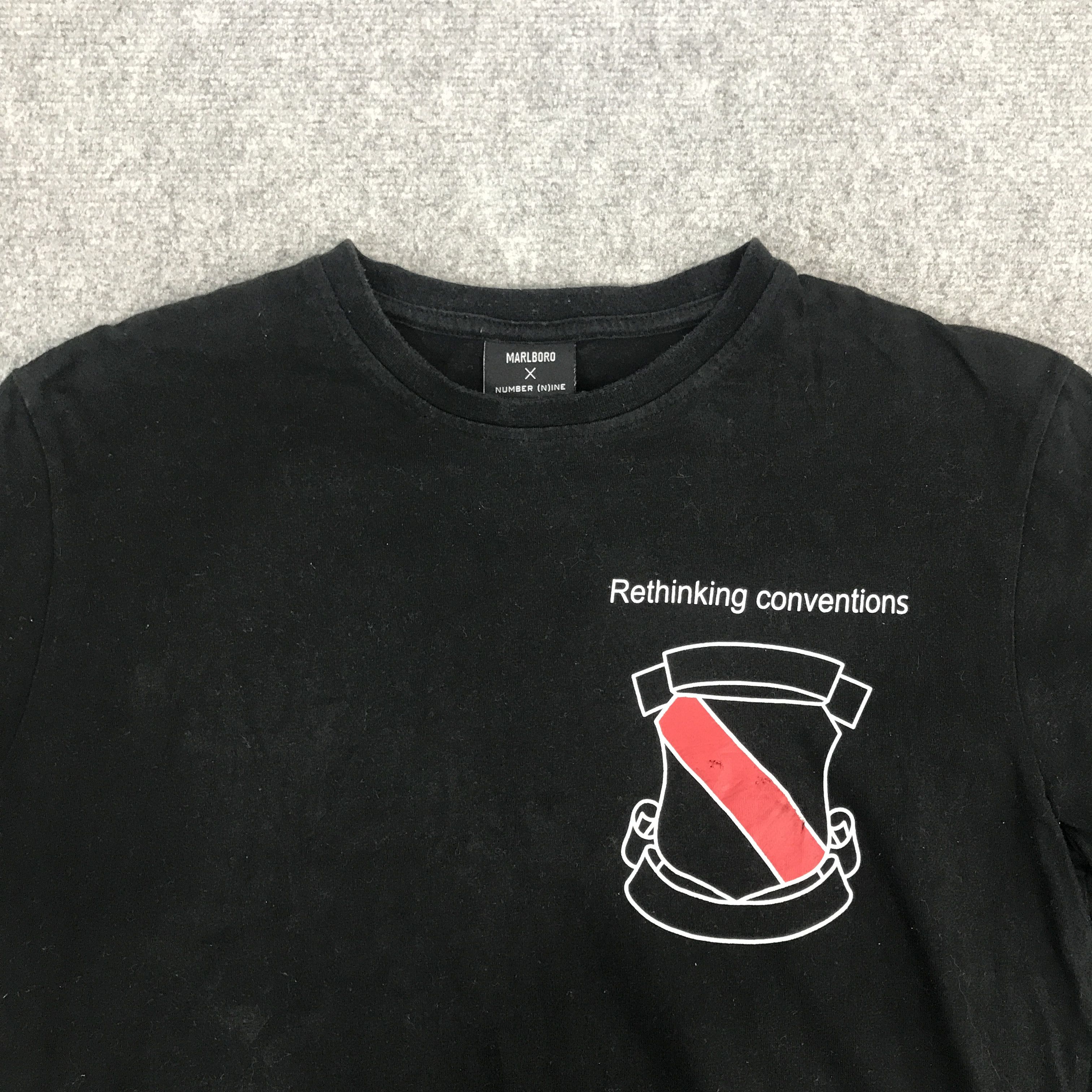 Japanese Brand × Marlboro × Number (N)ine Rare Number Nine x Marlboro T-shirt Size US M / EU 48-50 / 2 - 7 Thumbnail