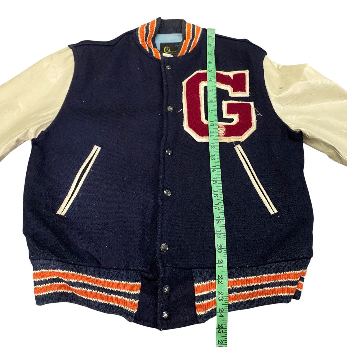 Champion Vintage 50s 60s Champion Running Man Labelled Varsity Jacket Size US M / EU 48-50 / 2 - 15 Thumbnail