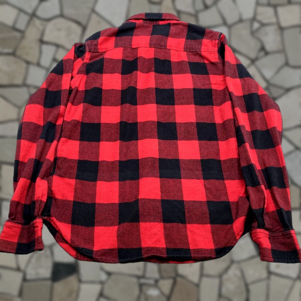 Vintage Salt Valley Shirt Mens Small Red Black Buffalo Check Flannel Button Up Western Size US S / EU 44-46 / 1 - 1 Thumbnail