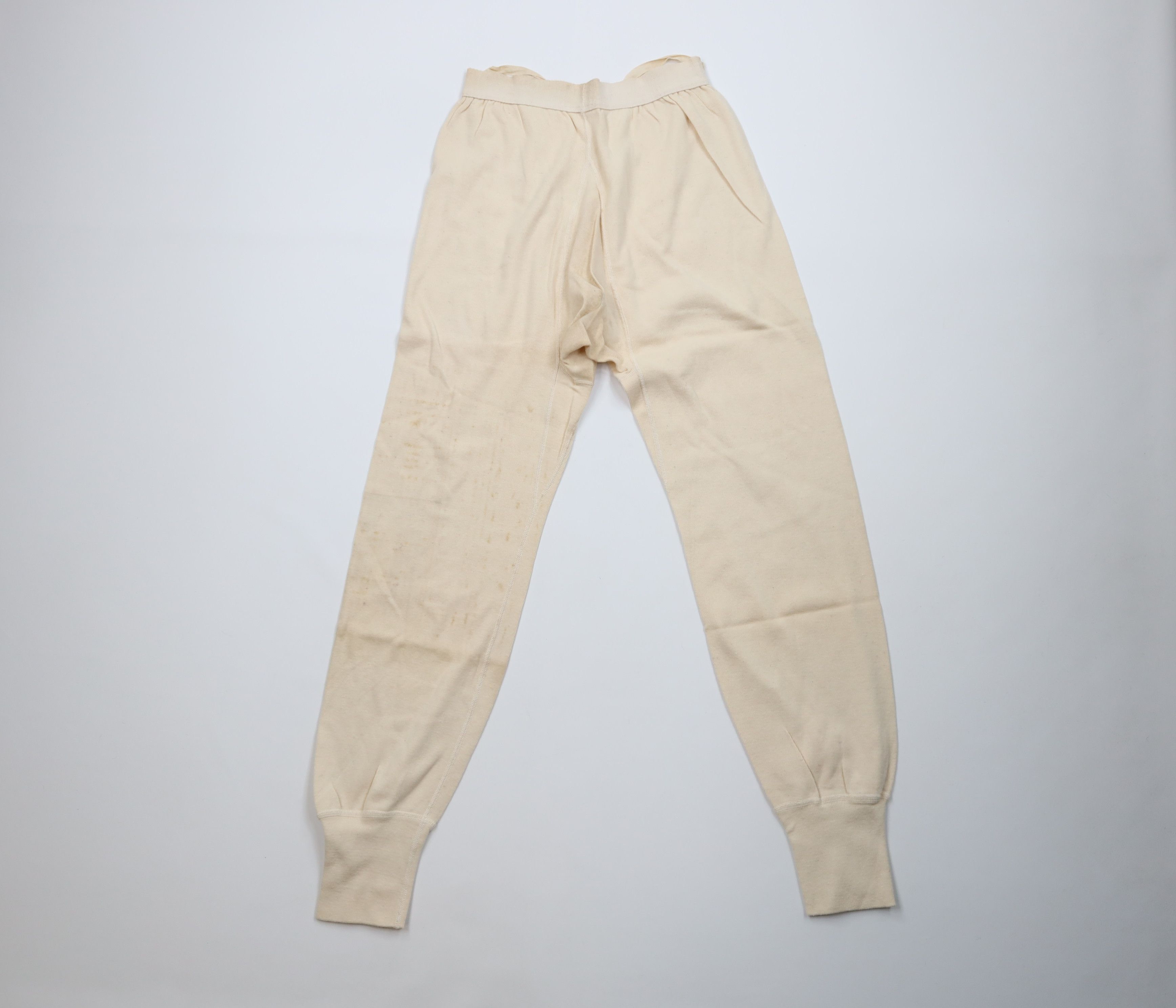 Vintage Vintage 60s Vietnam War Ribbed Military Drawers Pants USA Size US 32 / EU 48 - 10 Thumbnail