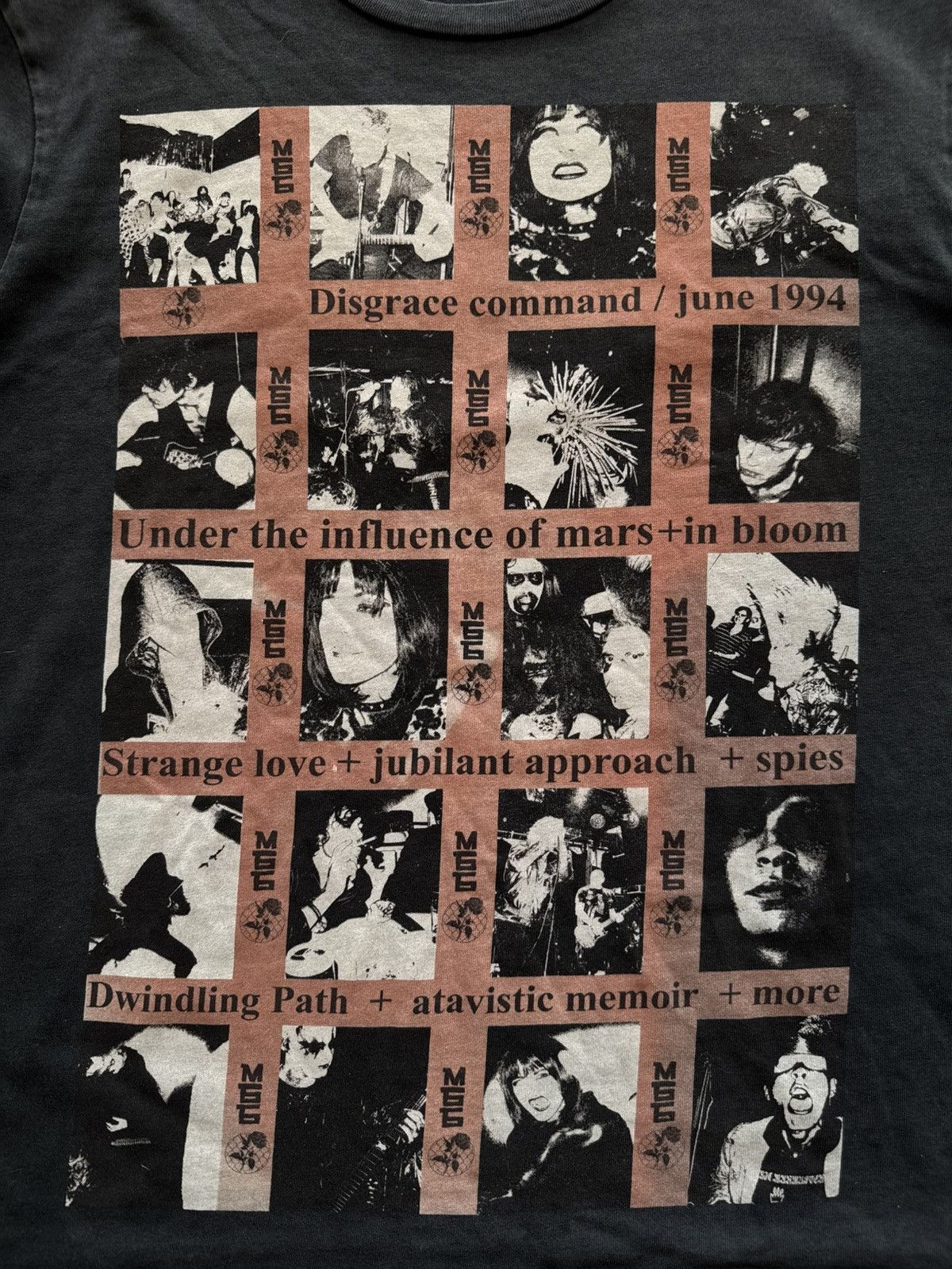 Allsaints Allsaints Command SS Crew heavy cotton wash faded t shirt Size US M / EU 48-50 / 2 - 5 Thumbnail