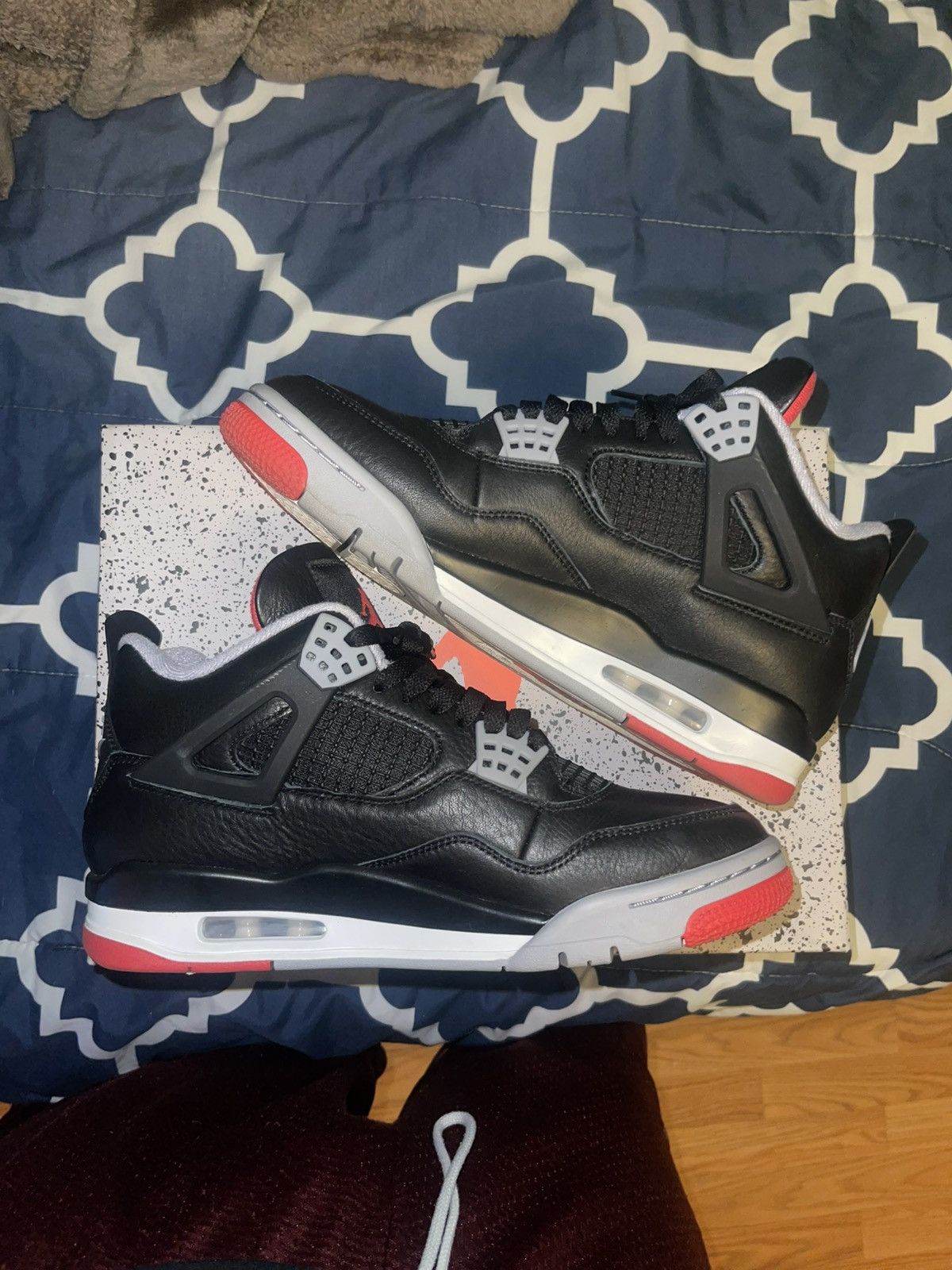 Jordan Brand Jordan 4 bred reimagined Size US 8 / EU 41 - 2 Thumbnail