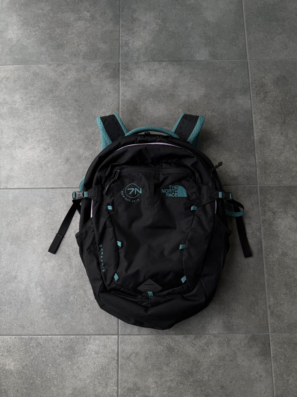 iron peak backpack north face THE Basin 24 elastic webbing The North Face Recon Backpack