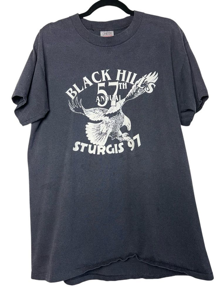 Vintage Vintage Sturgis 1997 Black Hills 57th Annual T-Shirt Size US L / EU 52-54 / 3 - 1 Thumbnail