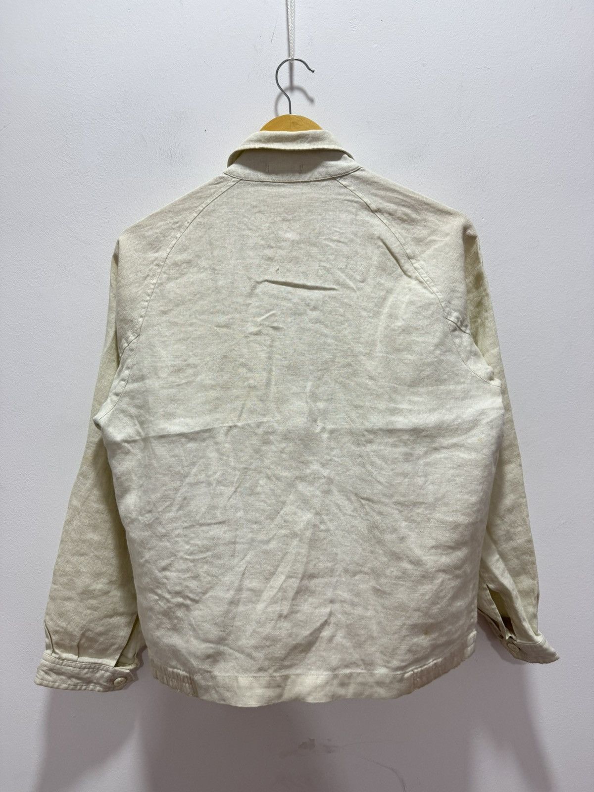 Burberry × Vintage BURBERRY ZIP UP DISTRESSED JACKET Size US S / EU 44-46 / 1 - 6 Thumbnail