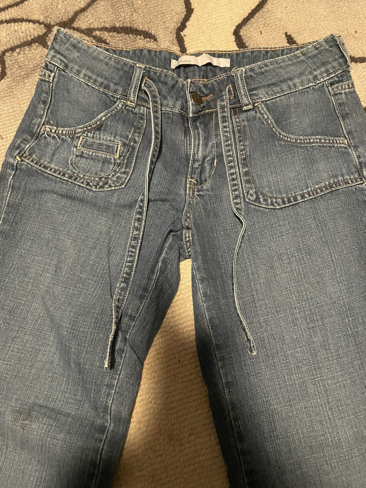 Designer × Old Navy × Vintage Old navy flared jeans Size 27" / US 4 / IT 40 - 3 Thumbnail