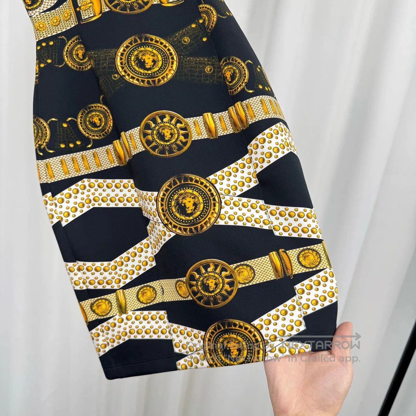 Versace Versace Baroque Print Dress. Size XS / US 0-2 / IT 36-38 - 4 Thumbnail