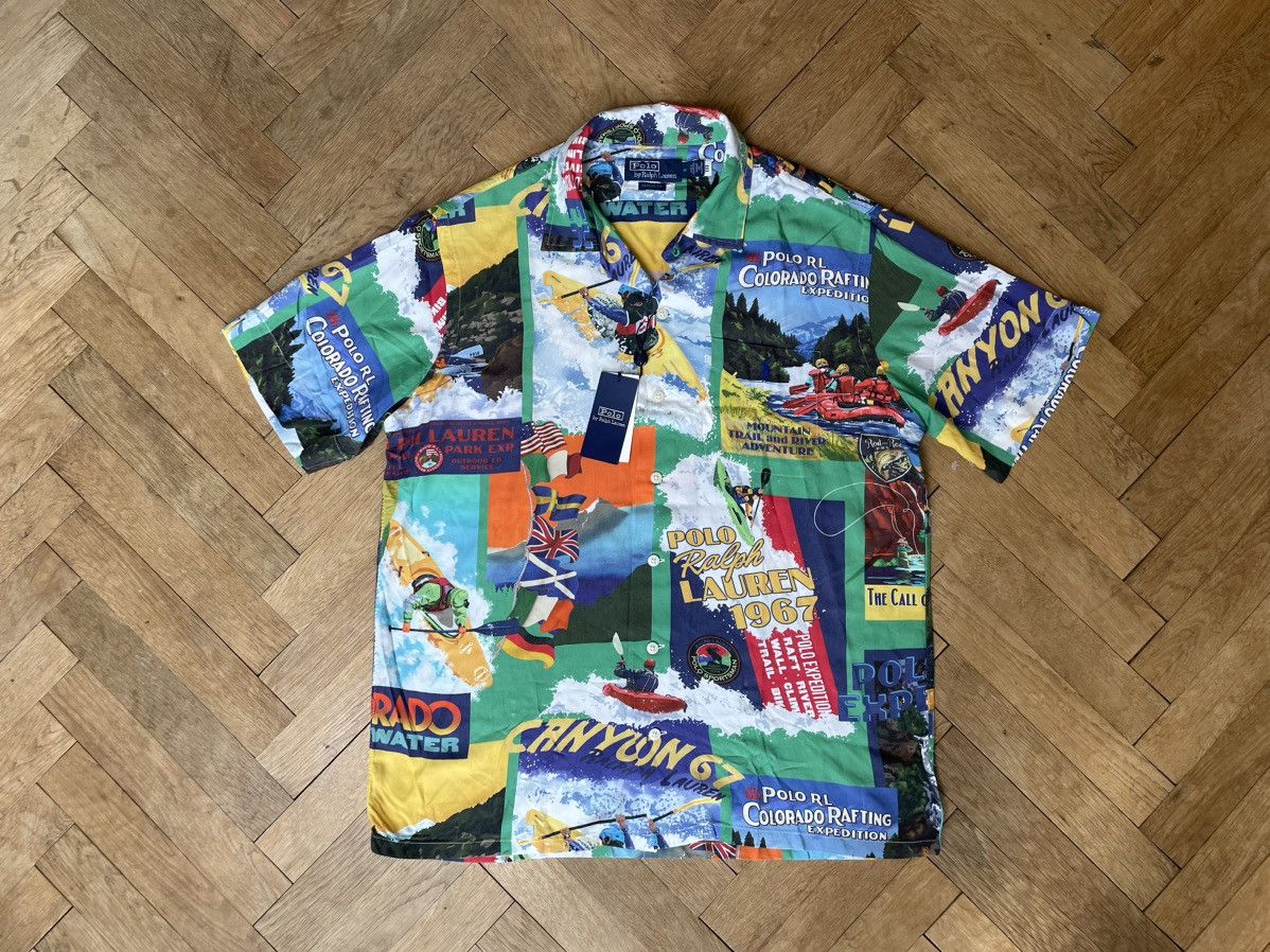Polo Ralph Lauren Ralph Lauren Sportsman Colorado Raft Kayak Patchwork Shirt M Size US M / EU 48-50 / 2 - 1 Thumbnail