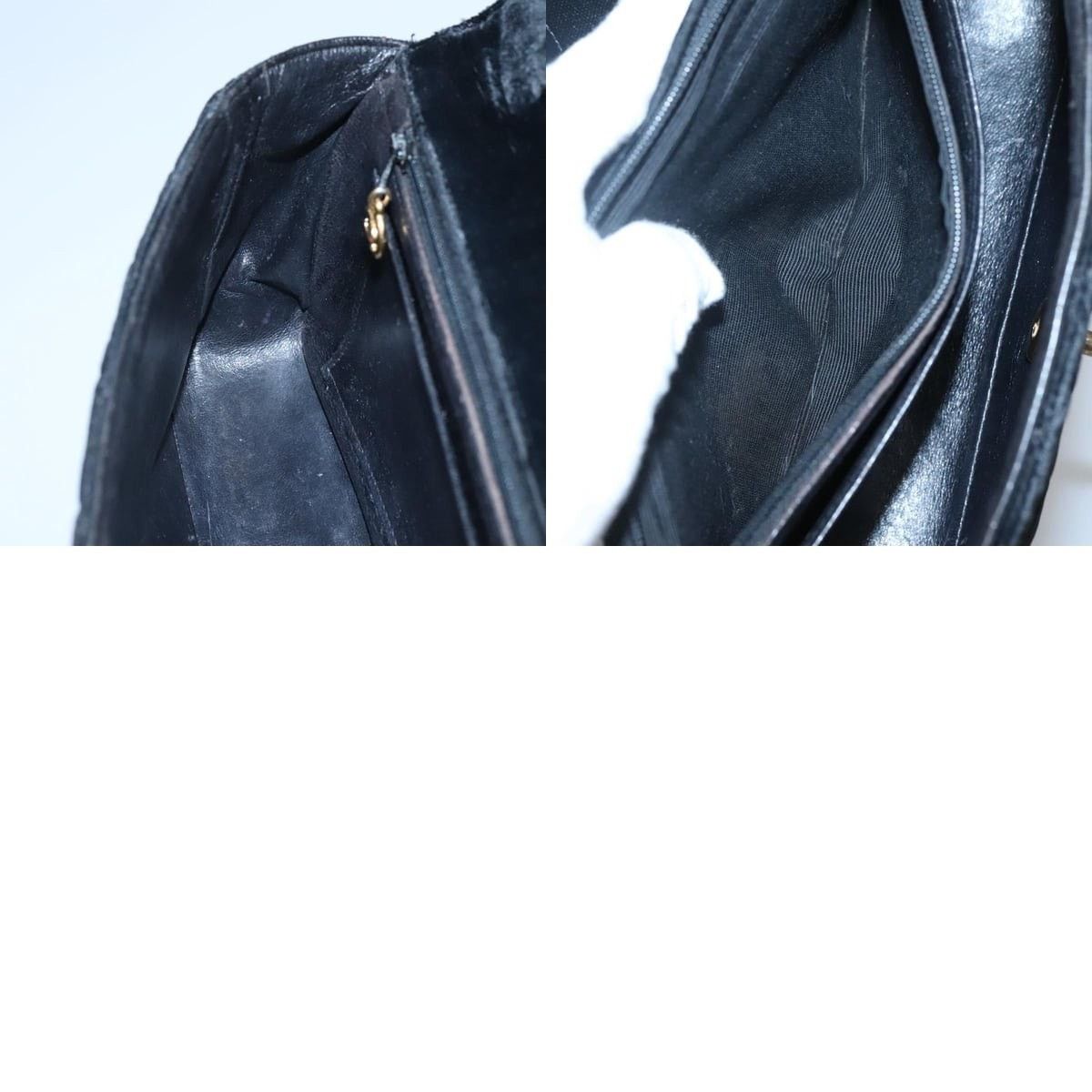Chanel Chanel Matelasse Handbag Velour Black Gold CC Size ONE SIZE - 7 Thumbnail