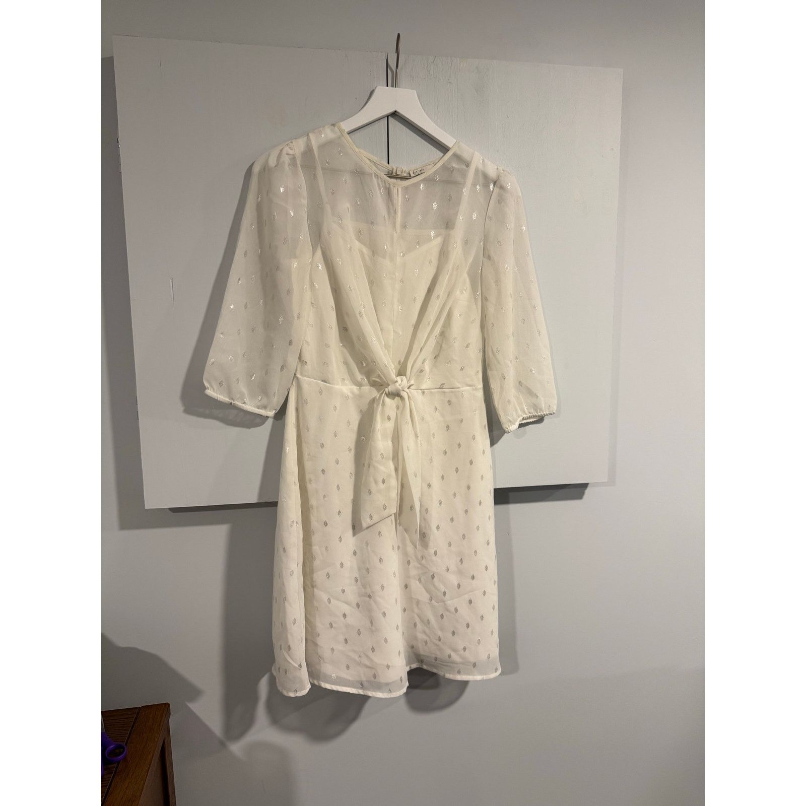 Other White Cato Dress Size 4 Size S / US 4 / IT 40 - 1 Thumbnail