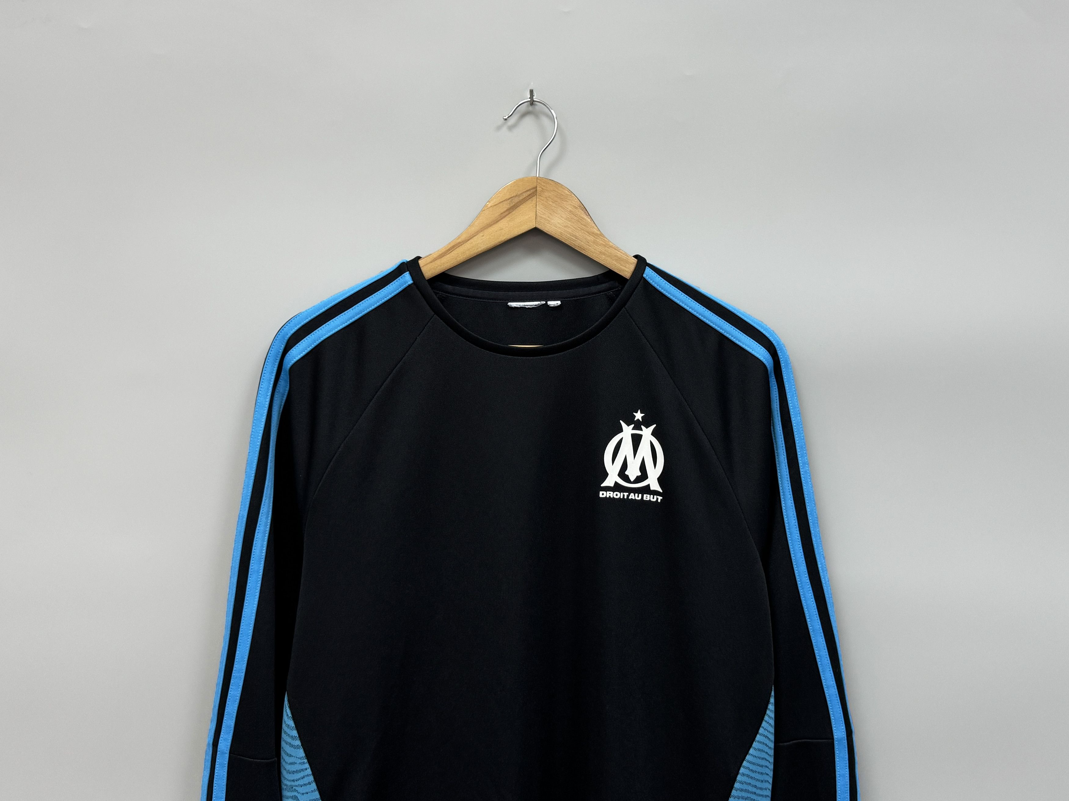 Adidas 2015-2016 Olympique Marseille Adidas PLayer Issue Sweatshirt Size US M / EU 48-50 / 2 - 2 Thumbnail