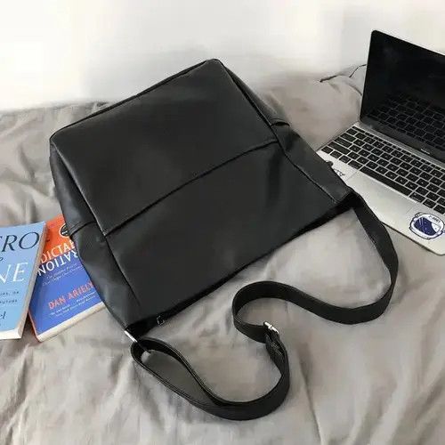 Japanese Brand × Other Black PU Leather Crossbody Bags Size ONE SIZE - 3 Thumbnail