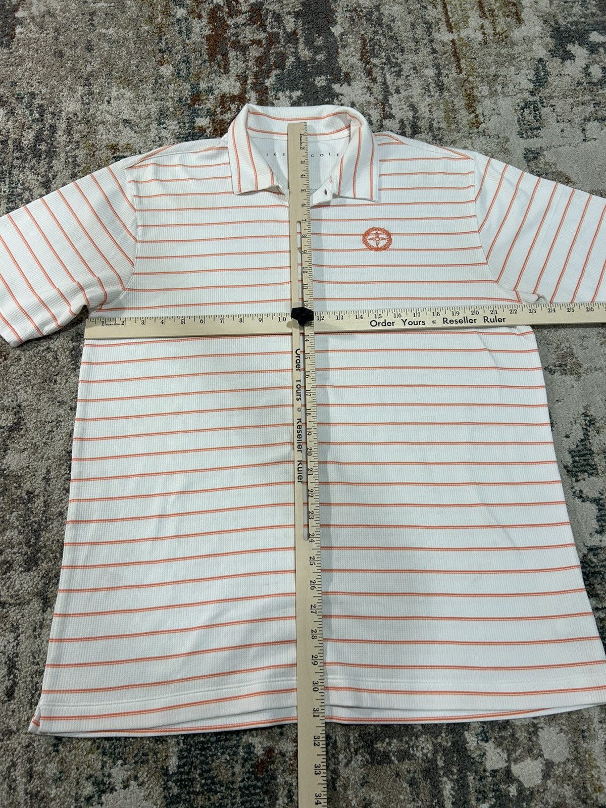 Nike Vintage Y2k Nike Golf Striped Polo Size US XL / EU 56 / 4 - 2 Thumbnail